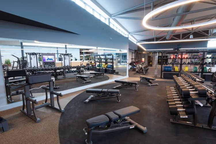 Gym with swimming pool in Cricklewood Health Club David Lloyd Clubs